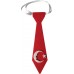 23 Nisan Özel Türk Bayrağı Görselli Keçe Kravat