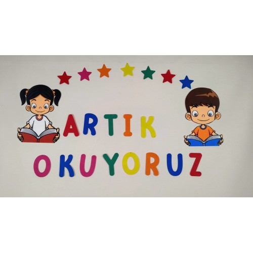 Artık Okuyoruz Temalı Okuma Bayramı Sınıf Panosu