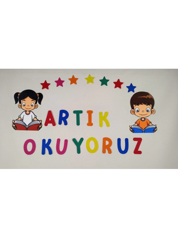 Artık Okuyoruz Temalı Okuma Bayramı Sınıf Panosu…