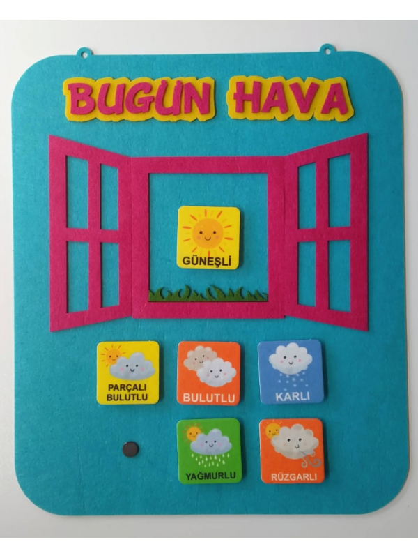 Bugün Hava Nasıl Keçe Hava Durumu Panosu