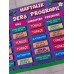 Haftalık Ders Programı Panosu – Kalın Keçe, Mıknatıslı, Renkli Baskı
