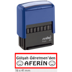 İsme Özel Aferin Öğretmen Kaşesi 