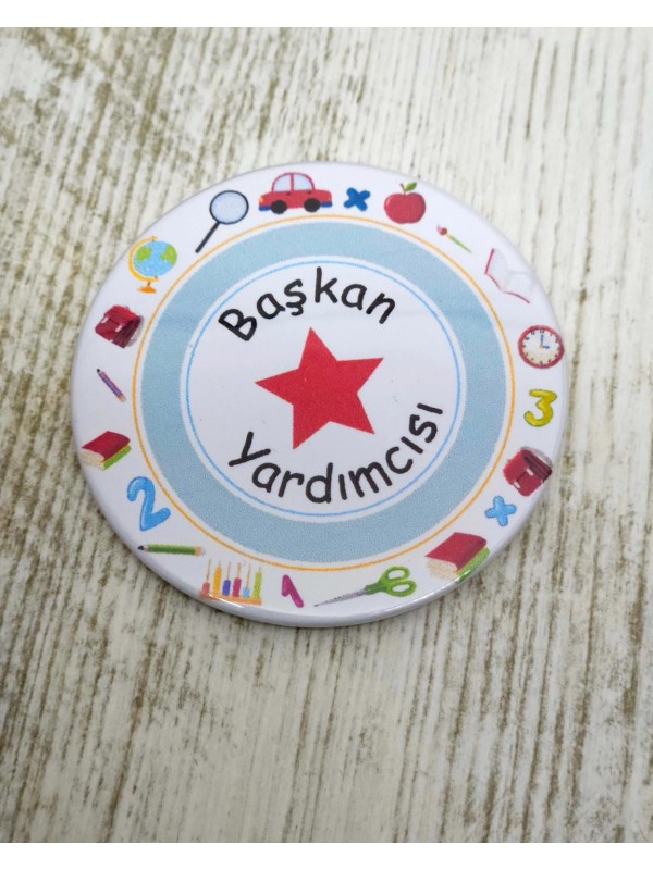 Başkan Yardımcısı Metal Rozet…