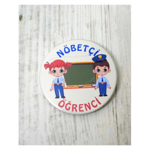 Nöbetçi Öğrenci Metal Rozeti…