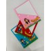 İsimli Keçe Karne Kılıfı - 32x24 cm - Ayıcık ve Dinazorlu - Mezuniyet Tema