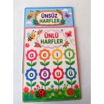 Keçe Ünlü ve Ünsüz Harfler Panosu