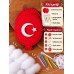 Ay Yıldızlı Balon Keçe Dikiş Seti Ay Yıldızlı Balon Keçe Dikiş Seti