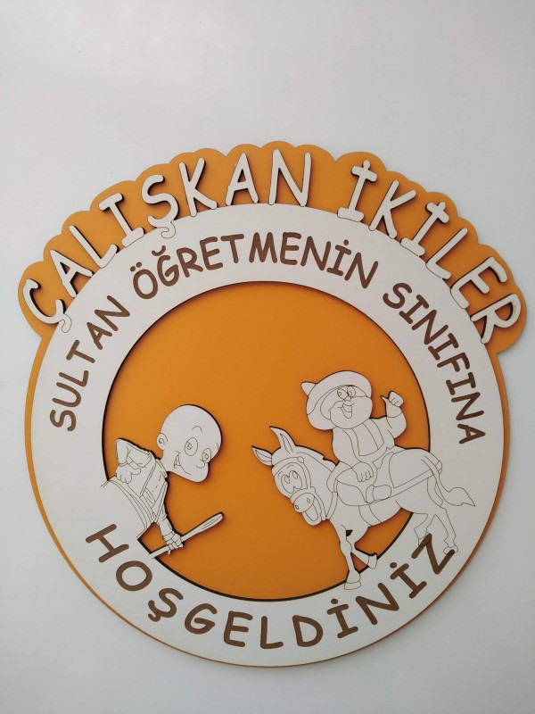 Çalışkan İkiler Sınıf Kapı Süsü…